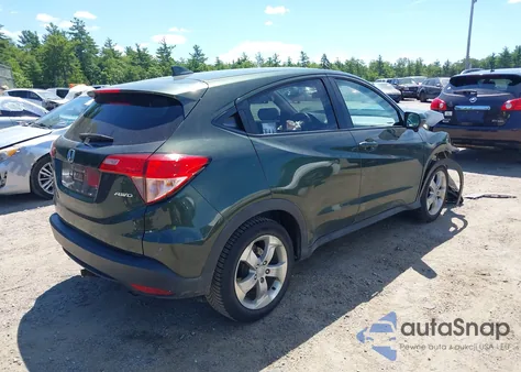 2016 Honda Hr-V Ex из США, поврежденный, VIN 3CZRU6H58GM742341